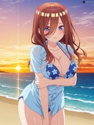 nakano miku from go-toubun no hanayome by amog