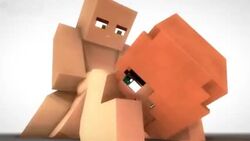 1boy 1girls 3d amber_green_(slipperyt) animated bald_bald_bald_my_eyes bald_man bouncing_breasts doggy_style dominated female fitmc horny_female humanoid longer_than_30_seconds longer_than_one_minute mine-imator minecraft nude outside players sex slipperyt sound tagme video x-ray