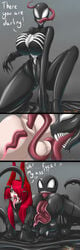 1boy 1girls abs ahe_gao anal anilingus ass black_sclera black_skin blue_eyes breasts comic corruption encasement female girly huge_breasts interspecies league_of_legends lipstick long_hair long_tongue makeup male marvel nana_gel oral penis penis_milking red_hair rimjob rimming rolling_eyes rubber rule_63 sex she-venom sinking slime smile spider-man_(series) squatting teeth text thick_thighs thin_waist tongue tonguejob transformation trap venom venom_(marvel) watermark wet white_hair wide_hips x-ray xayah