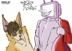 2boys 2male anthro black_nose blowjob blowjob_face blush blush_lines closed_eyes clothed clothing coat coat_open coat_removed deltarune fellatio fellatio_face fellatio_gesture fox fox_ears fur furry furry_ears furry_male gay gay_male katoshi_arts looking_at_penis looking_down looking_down_at_penis male male/male male_only muscular muscular_male naked naked_male nipples nude nude_male open_clothing open_mouth orange_body orange_fur orange_skin presenting presenting_hindquarters presenting_penis presenting_self smile smiling smiling_at_partner spike_alvarez spikefox sucking sucking_penis surprised surprised_expression tenna_(deltarune) yaoi yellow_eyes yiff youtube youtube_hispanic