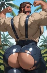 ai_generated bara bara_ass beard big_ass big_butt daddy dat_ass dat_butt dilf disney fat_ass fat_butt flexing_arms flexing_both_biceps flexing_muscles gay huge_ass huge_butt john_clayton juicy_ass juicy_butt large_ass large_butt male_only masculine_male massive_ass massive_butt muscular muscular_arms muscular_ass muscular_back muscular_legs muscular_male muscular_thighs older_male partially_clothed ripped_clothing ripped_jeans ripped_pants seductive_body seductive_pose skimpy skimpy_clothes smile smiling smiling_at_viewer sweaty sweaty_ass sweaty_body tarzan's_father tarzan_(1999_film) thick_ass thick_butt vildfarelse
