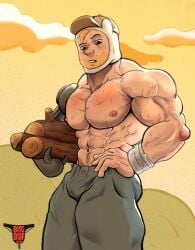 farmworld finn from adventure time by big bifdrew