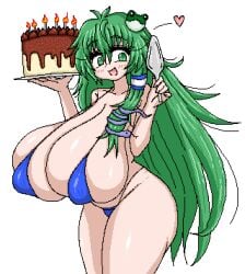 sanae kochiya from touhou by tewimom