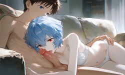 rei ayanami from neon genesis evangelion