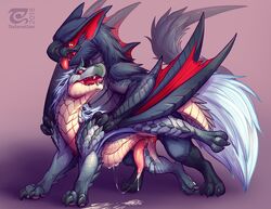 nargacuga from capcom by thesecretcave