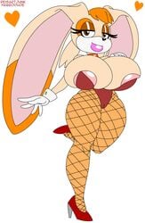 ass big_ass big_breasts big_lips breasts bunny_suit cameltoe female furry habbodude happy heart hips huge_breasts lips milf mother nipples rabbit sega solo sonic_(series) vanilla vanilla_the_rabbit wide_hips