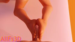 3d allfs3d animated barefoot bed bed_sheet bedroom breasts dead_or_alive dead_or_alive_5 erection feet feet_together feet_up female foot_fetish foot_focus foot_on_penis footjob handstand helena_douglas male moaning morning naked nude penis pov pov_feet pussy sliding soles sound sound_effects straight toes video