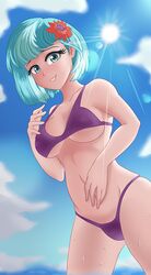 bikini coco_pommel cogbrony female friendship_is_magic humanized my_little_pony solo