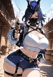Clorinde (Genshin Impact) Rule 34 Image