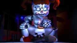 2024 3d_(artwork) 3d_animation animated animatronic annoyed anon bag bag_over_head breast_fondling breast_play breasts circus_baby_(fnaf) countdown cowgirl_position digital_media_(artwork) dominant dominant_female duo facial_markings female five_nights_at_freddy&#039;s fondling from_front_position green_eyes hair hand_on_breast head_markings human humanoid joeshownsfw loop machine male male/female mammal markings on_bottom on_top orange_hair orgasm robot scottgames sex size_difference sound submissive submissive_male tagme teasing video voice_acted white_body