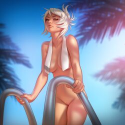riven from league of legends by tsuaii