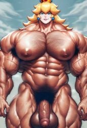 1boy 1male abs ai_generated ambush_(trap) arm_hair arm_veins armpit_hair bara bara_tiddies bara_tits barechested blonde_hair blue_eyes boy chest_hair civitai completely_nude crown earrings feet_out_of_frame flaccid foreskin gay genderswap_(ftm) hairy hairy_armpits hairy_arms hairy_balls hairy_chest hairy_legs large_pectorals leg_hair long_hair looking_at_viewer male male_only male_tits man_boobs man_nipples manly mario_(series) mario_bros navel navel_hair nintendo nipples nude obliques outdoors outside pectorals penis princess_peach pubic pubic_hair pubic_hair_peek rule_63 sewoh26 shirtless shirtless_male smile solo solo_focus stomach tagme testicles thick_thighs thighs uncensored veins veiny_penis