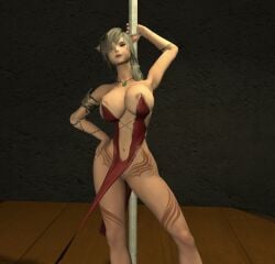 final_fantasy_xiv gpose(ffxiv) miqo'te revealing_clothes stripper_pole