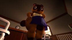 16:9 2023 3d_(artwork) 5_fingers aidenz animal_crossing anthro apron apron_only balls big_balls blue_eyes bottom_heavy brown_body brown_fur canid canine clothing detailed_background digital_media_(artwork) fingers fur genitals hand_on_leg hand_on_thigh hi_res huge_thighs inside male mammal multicolored_body multicolored_fur nintendo raccoon_dog solo source_filmmaker_(artwork) tan_body tan_fur tanuki thick_thighs tom_nook two_tone_body two_tone_fur wide_hips widescreen