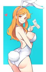 alternate_costume ass female female_only kasumi6 long_hair nami nami_(one_piece) one_piece post-timeskip sideboob solo tagme