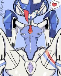 1girls anus ass big_ass big_clitoris blue_background blue_eyes blue_pussy blue_skin blush breasts clitoris cloroxformius darling_in_the_franxx delphinium female female_only heart huge_ass large_ass looking_at_viewer mecha no_nipples nude pussy robot robot_girl sketch solo source_request spoken_heart spread_legs spreading text thick_thighs thin_waist tongue tongue_out watermark white_skin wide_hips