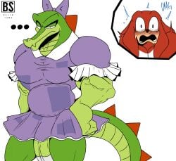 knuckles the echidna from glitch productions by bacon sama