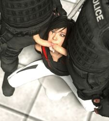 3d asian double_barrel_blowjob double_barrel_fellatio double_fellatio faith_connors faith_connors_(mirror's_edge_catalyst) fellatio forced forced_oral gun mirror's_edge mirror's_edge_catalyst oral rape tears two_dicks_one_mouth xelandis xnalara xps