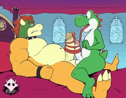 bowser from mario (series) by elfein