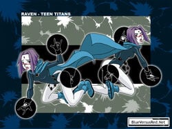 2010 blueversusred dated dc_comics rachel_roth raven_(dc) smooth_skin tagme teen_titans