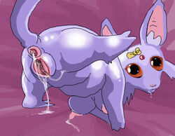 color espeon female female_only fur furry nintendo pokemon pussy solo vulva