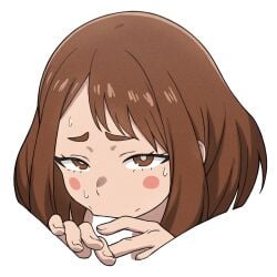 ochako uraraka from boku no hero academia by moggle bear