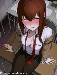 makise kurisu from steins;gate by mionety