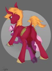 animal_genitalia backsack big_macintosh_(mlp) cheerilee_(mlp) equine equine_anus female friendship_is_magic horse mammal my_little_pony penis perineum pony simple_background stalafarnahe