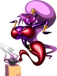 assertive_sub cleavage corruption crystal cuffs curvy dancer dancing dialogue earrings femsub genie gold goo_girl happy_trance harem_outfit heart huge_breasts hypnotic_object latex magic original ponytail shantae shantae_(character) shiny_skin sillyseacreatur simple_background slime spiral spiral_eyes spiralwash_eyes text toonification