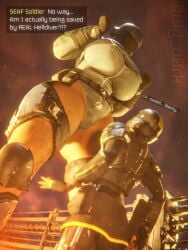 helldiver (helldivers) from arrowhead game studios by big d0rk
