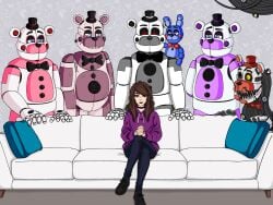 age_difference aged_up alternative_universe alternative_version anal anal_sex animatronic animatronic_male black_lips black_lipstick black_nails blue_eyes bow brown brown_eyes brown_hair count_the_ways creepy_bloody_kitty fazbear_frights female female_penetrated five_nights_at_freddy's five_nights_at_freddy's:_sister_location fnaf fnaf_sister_location funtime_freddy funtime_freddy_(fnafsl) goth goth_girl gothic gothic_girl grabbing group group_sex hat hat_bow human human_and_robot male male/female mascara meme meme_pose meme_reference millie millie_fitzsimmons my_art one_girl piper_perri_surrounded robophilia robot room room_background six_boys six_boys_one_girl sixsome sixway size_difference small_breasts smaller_female vaginal_sex