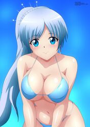 weiss schnee from rwby by zel-sama