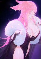 yae miko from genshin impact by lobsie