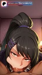 chabashira sae from classroom of the elite by electroworld