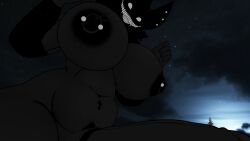 1futa ballsack black_body black_fur breasts furry furry_futa futanari karelia_(acerattman) karelia_futanari_(acerattman) massive_ass massive_breasts musky_ass musky_balls musky_butt musky_cock piercing piercing_bulge piercing_on_balls piercing_on_penis piercings piercings_everywhere piercings_on_nipples smelly_cock smiler_(the_backrooms) stinky_penis truemuffin vrchat white_eyes white_teeth