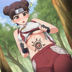 tenten from naruto by darklust