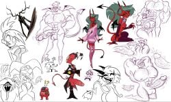 blitzo (helluva boss) from ahe gao by bigdad