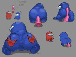 blue (among us) from among us by fuulure