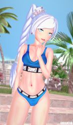 weiss schnee from rwby by arrancon