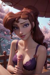 megara from disney by r34arts