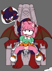 amy rose from classic sonic (universe) by noahdoesart