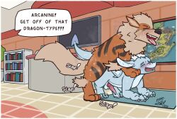 arcanine from mythology by poorsal