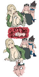 age_difference anal anal_sex big_ass big_breasts doggy_style goggles_on_head hentaitalian ise_udon naruto naruto_(classic) rough_sex sarutobi_konohamaru size_difference small_penis straight tsunade