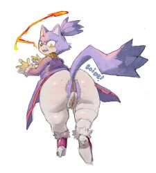 blaze the cat from sega