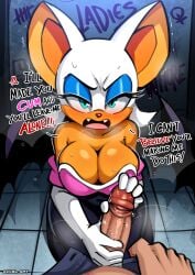rouge the bat from sega by accelart