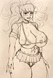 junko enoshima from danganronpa by igdel