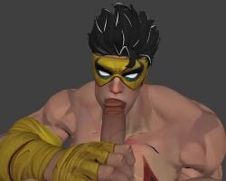animated bara big_cock big_dick big_penis blowjob boner cock dick erection fellatio gay hoogasu huge_cock iron_fist iron_fist_(marvel_rivals) lin_lie male male_only marvel marvel_rivals no_sound oral penis smile sucking sucking_penis sucking_tip tagme thick_cock thick_dick thick_penis video work_in_progress