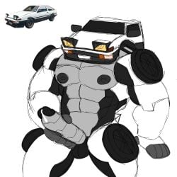 ae86 big_penis car gay muscular non-human non-human_only robot toony