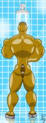 ass brown_fur furry furry_porn horse horse_tail lost_media mbs1 naked naked_male nudity paj paj_(artist) paj_the_horse public_nudity shower showering water