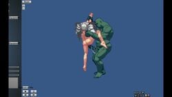 animated big_breasts bouncing_breast creampie cum_inside defeated female forced interspecies orc penetration pixel_art rape simple_background tagme tobihime vaginal_penetration video_games video